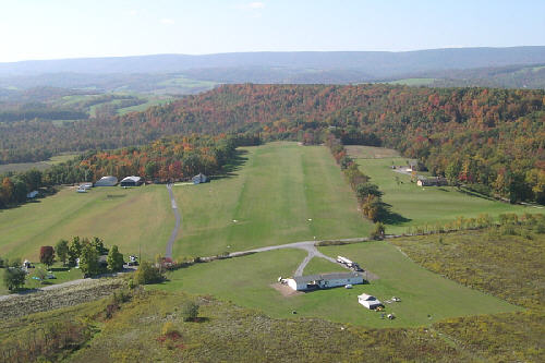 Flying Field from East, fall 2006